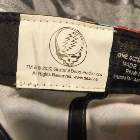 Grateful Dead Hat Tie-Dyed Dead Bears NEW - Picture 5 of 15